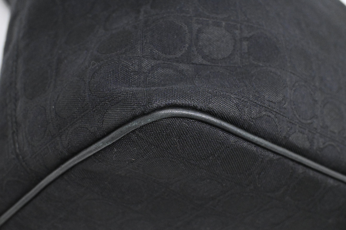 Ferragamo Tote in Black Canvas