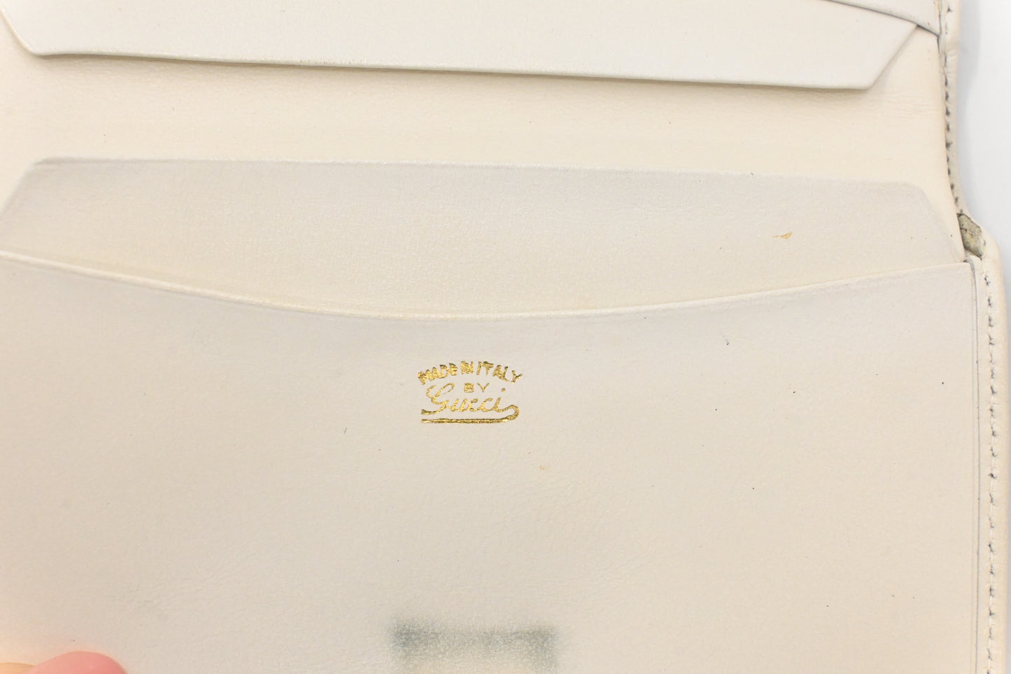 Gucci Wallet in White Leather