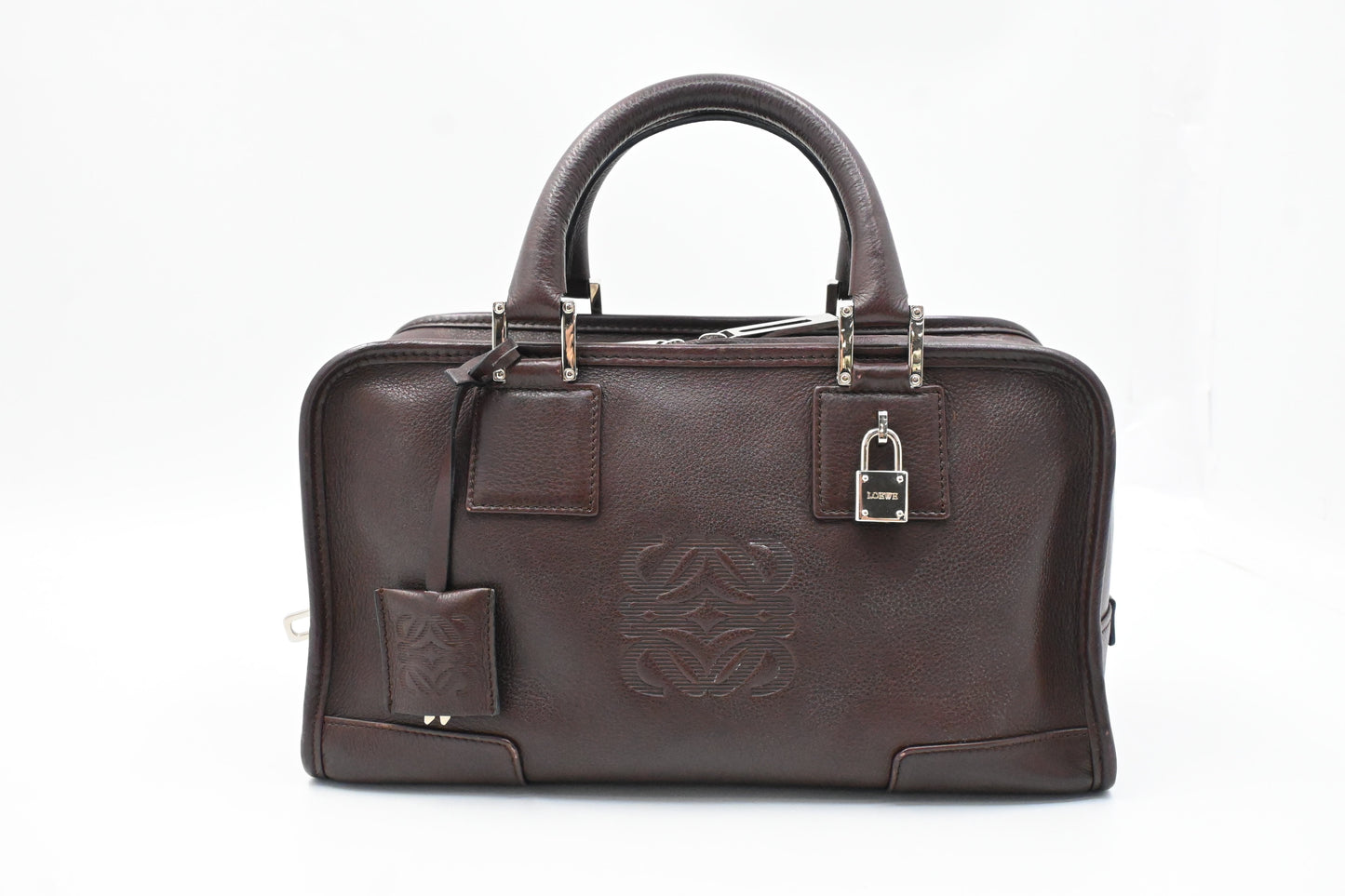 Loewe Amazona 29 in Brown Leather