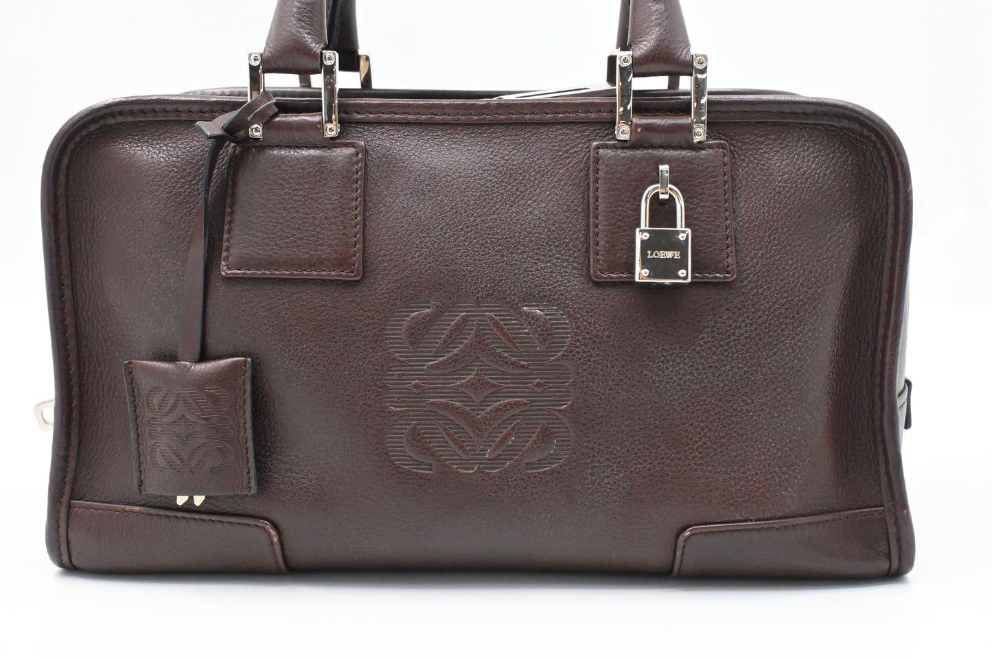 Loewe Amazona 29 in Brown Leather