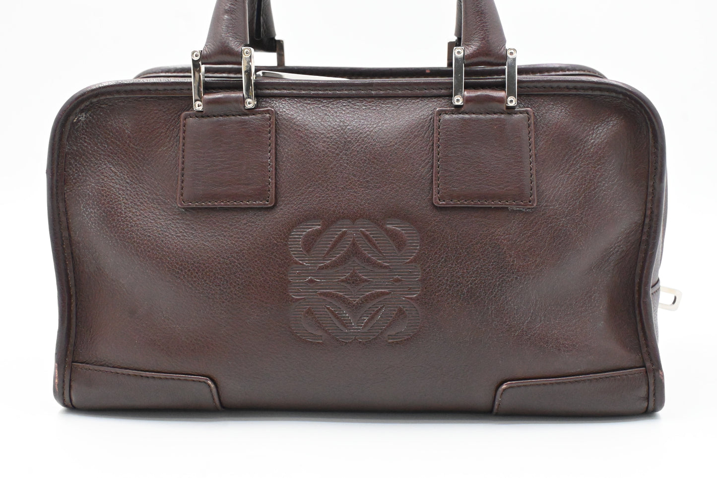 Loewe Amazona 29 in Brown Leather