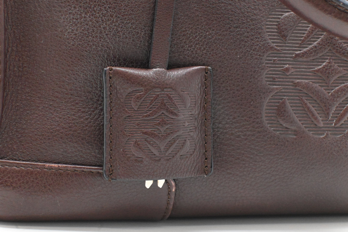 Loewe Amazona 29 in Brown Leather