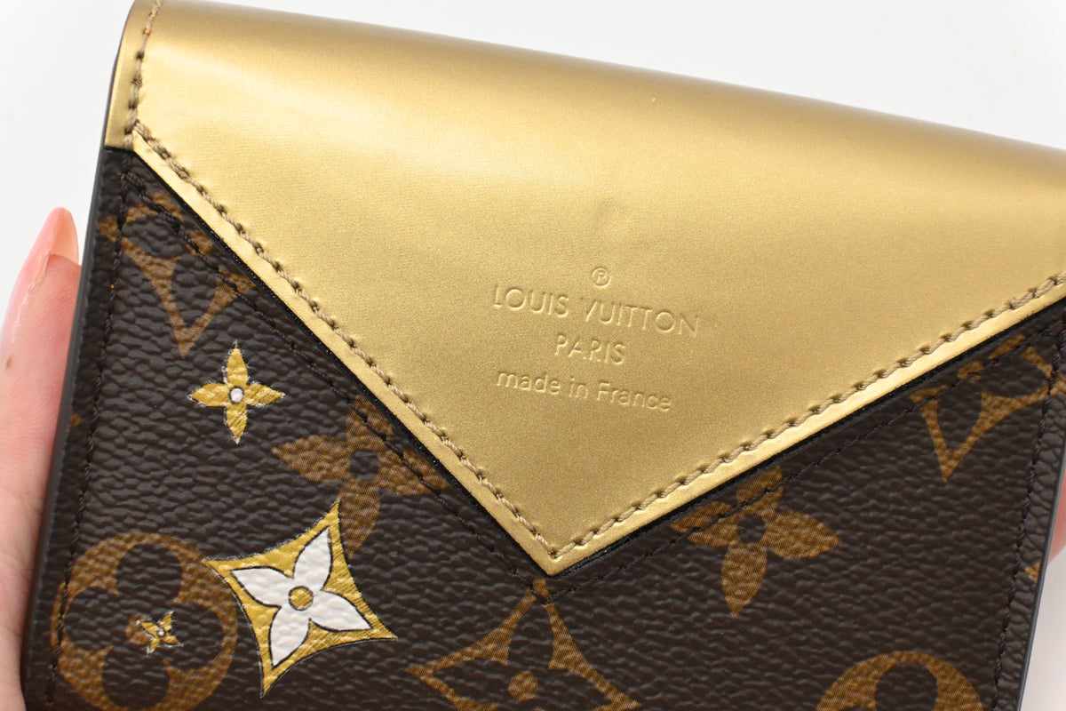 Louis Vuitton Vivienne Cards Set in Monogram Canvas and Gold Leather