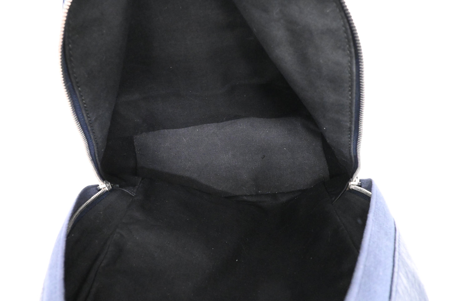 Balenciaga Explorer Backpack in Dark Blue Leather