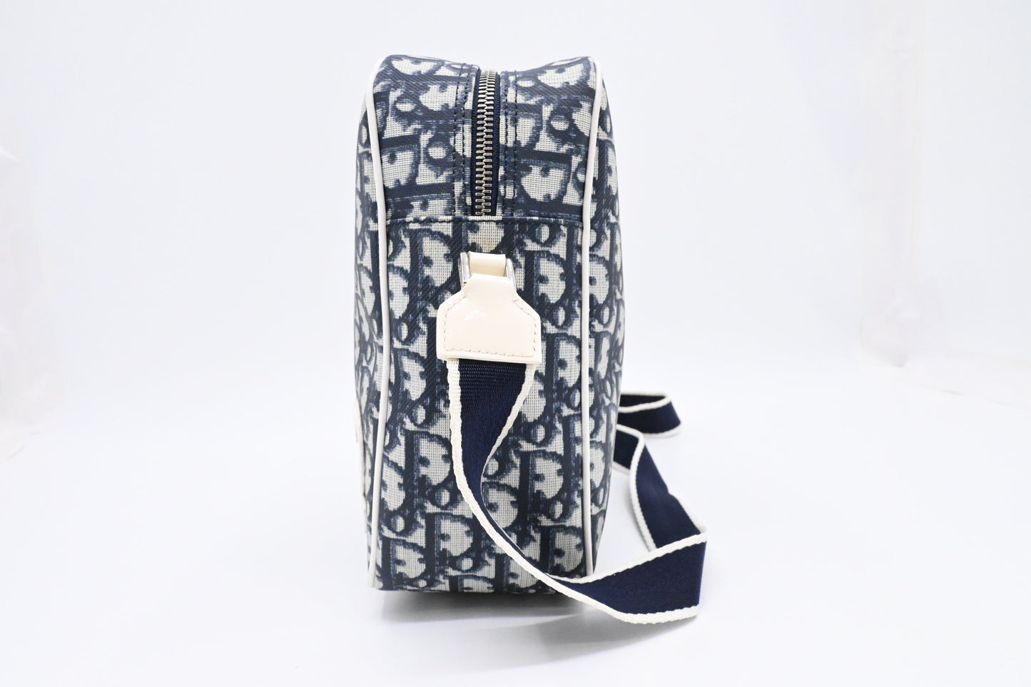 Dior Crossbody in Blue Trotter Coated Canvas