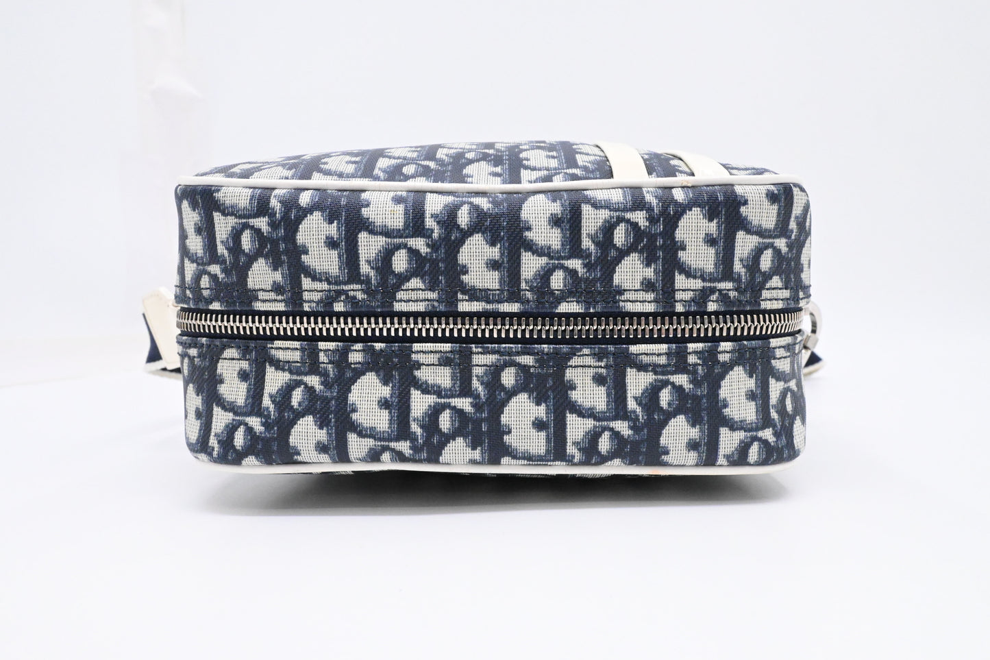 Dior Crossbody in Blue Trotter Coated Canvas