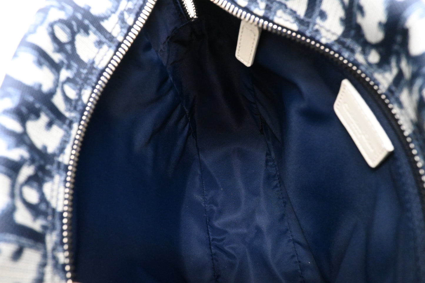 Dior Crossbody in Blue Trotter Coated Canvas