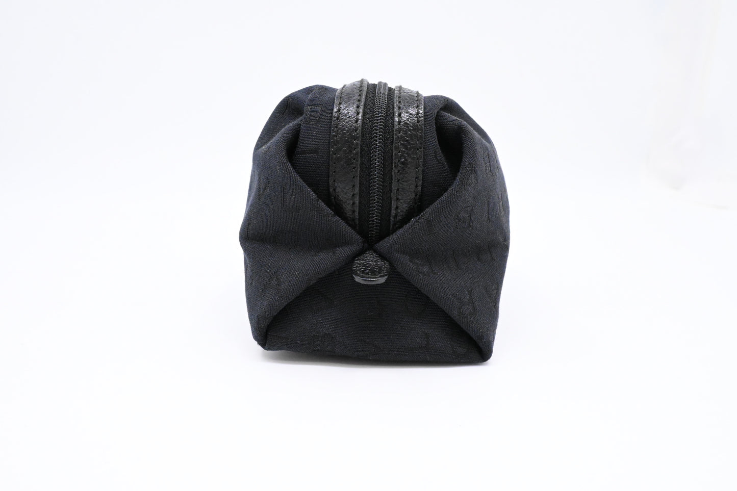 Bvlgari Cosmetics Pouch in Black Canvas