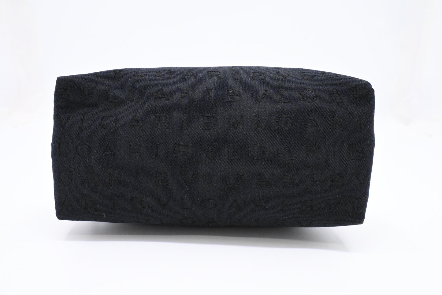 Bvlgari Cosmetics Pouch in Black Canvas