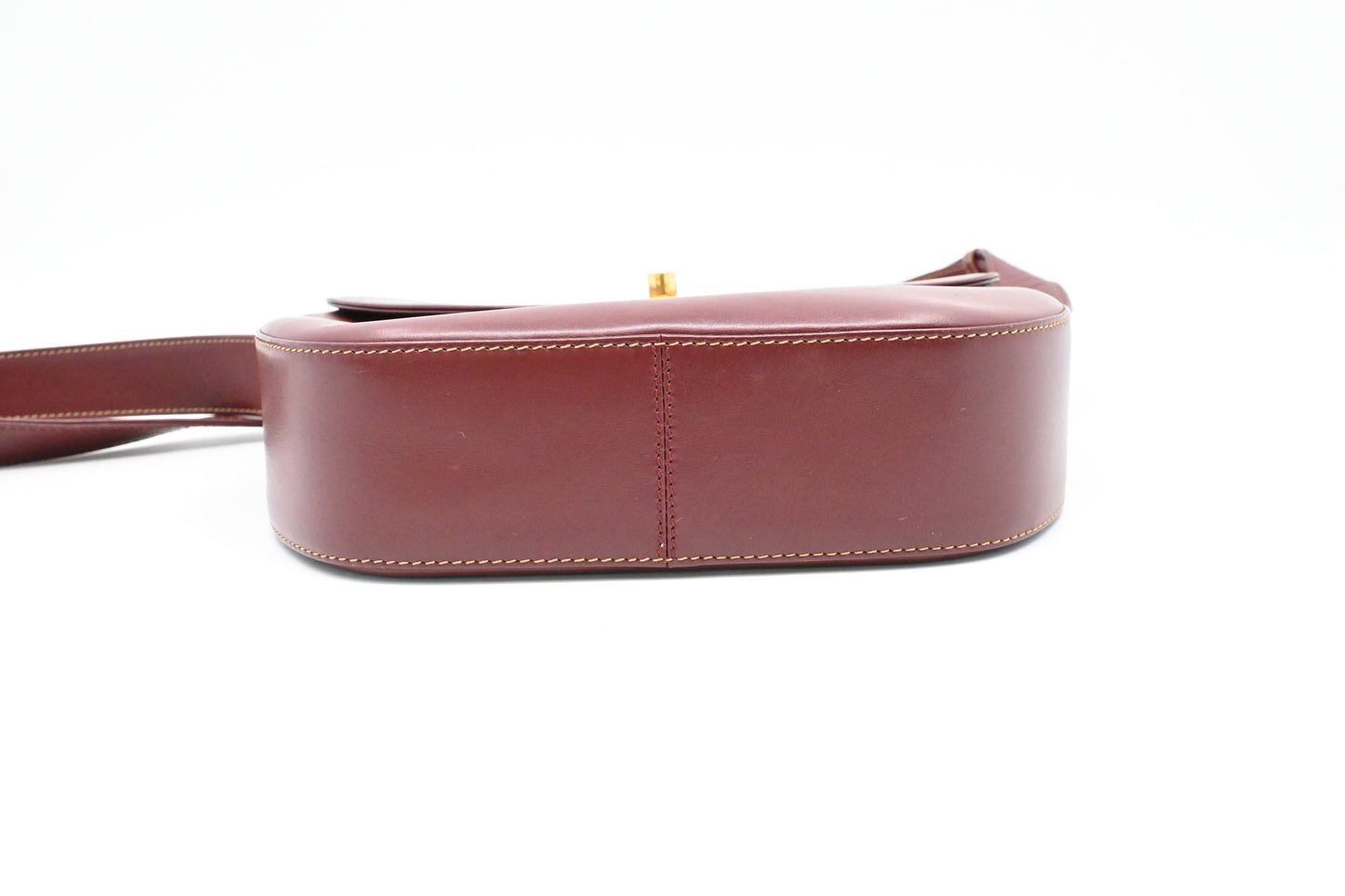 Cartier Crossbody in Burgundy Leather