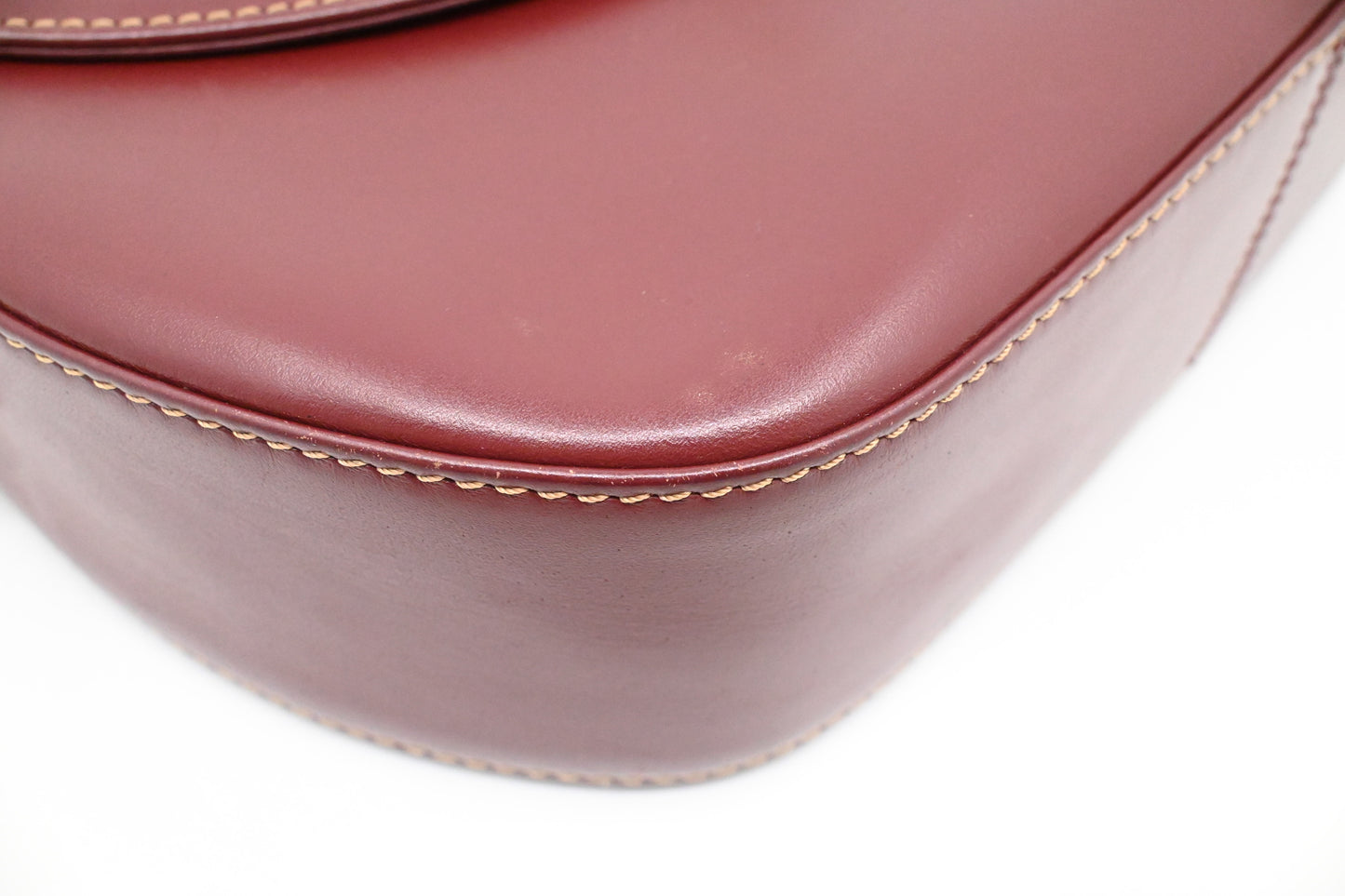 Cartier Crossbody in Burgundy Leather
