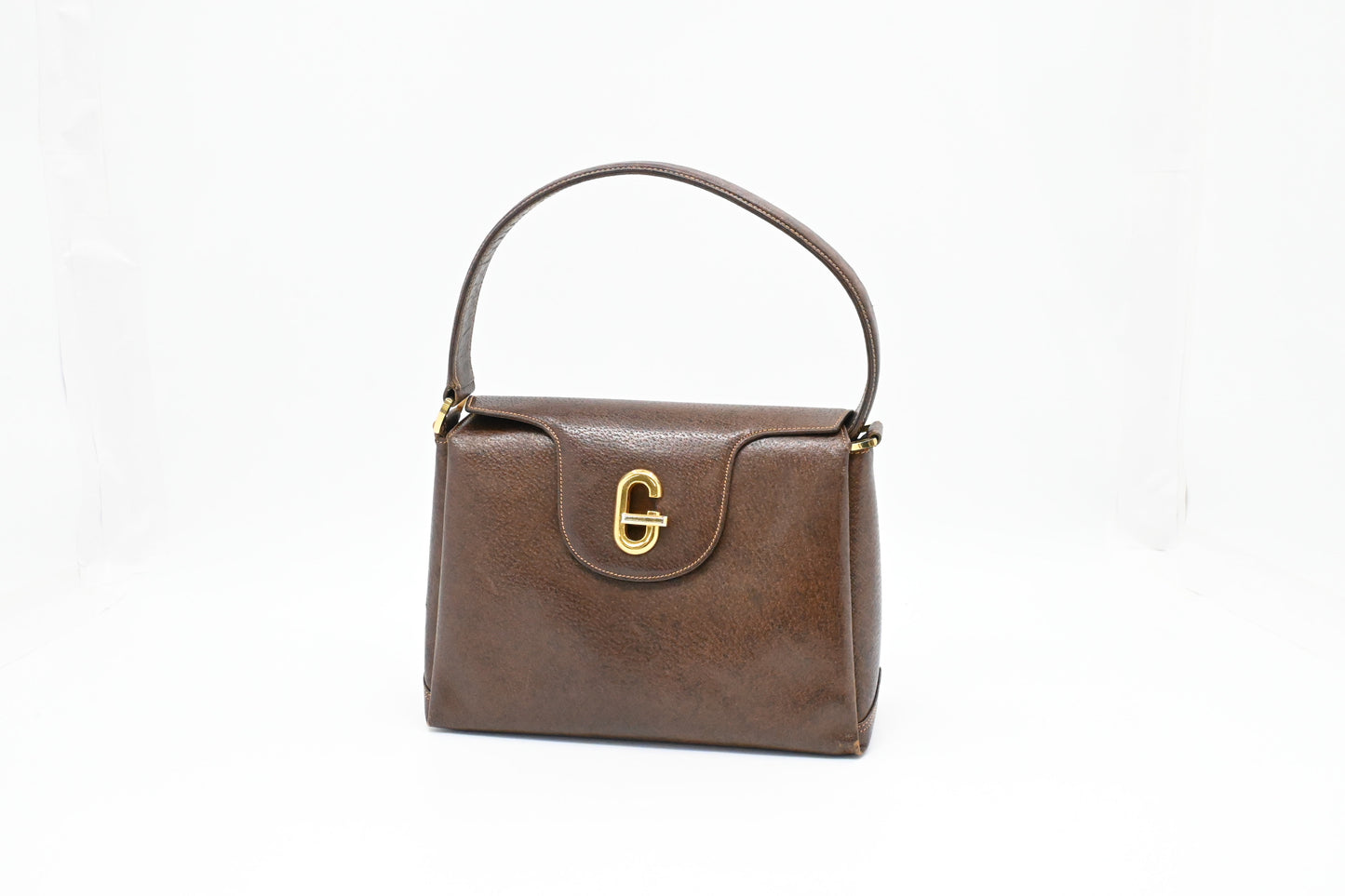 Gucci Handbag in Brown Leather