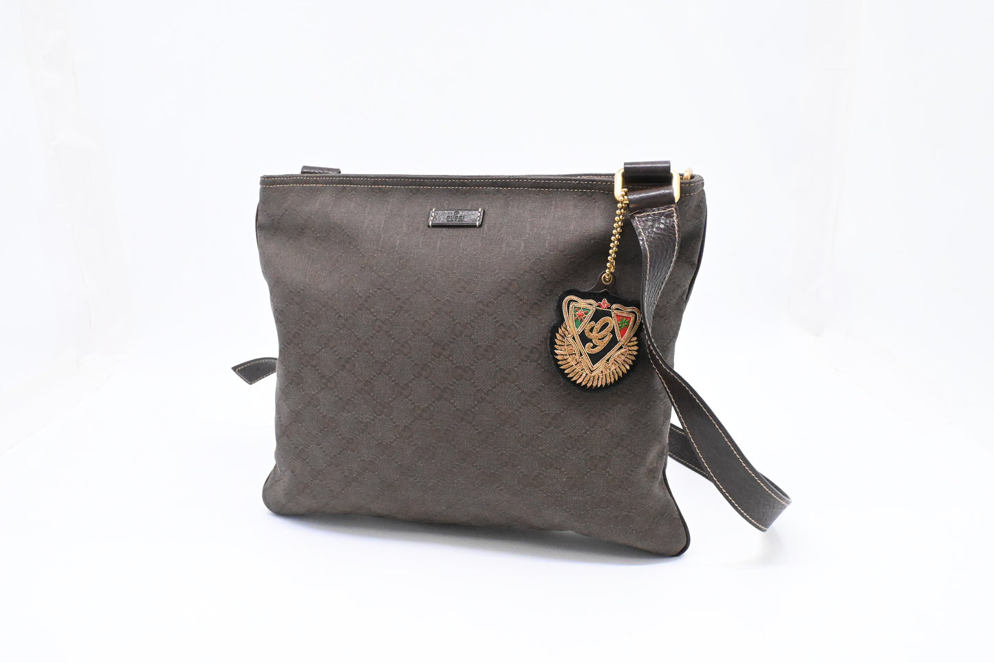 Gucci Square Crossbody in Brown GG Canvas