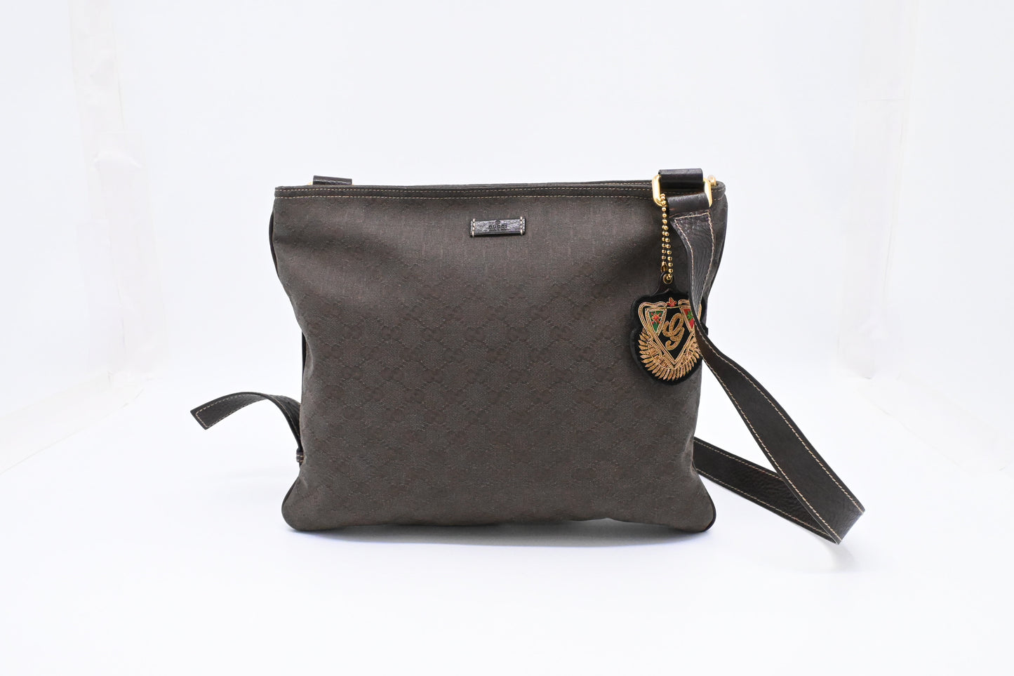 Gucci Square Crossbody in Brown GG Canvas