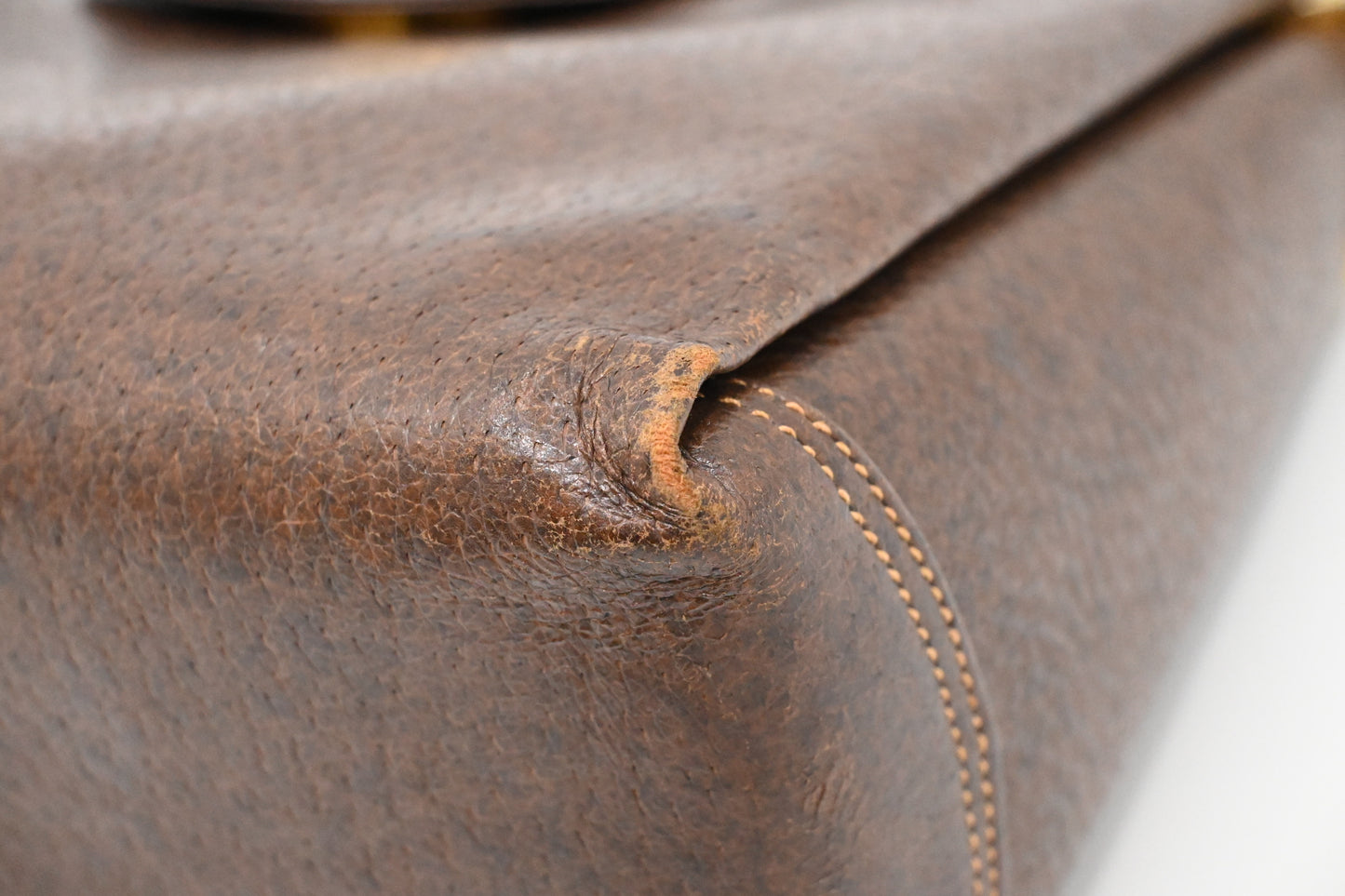 Gucci Handbag in Brown Leather