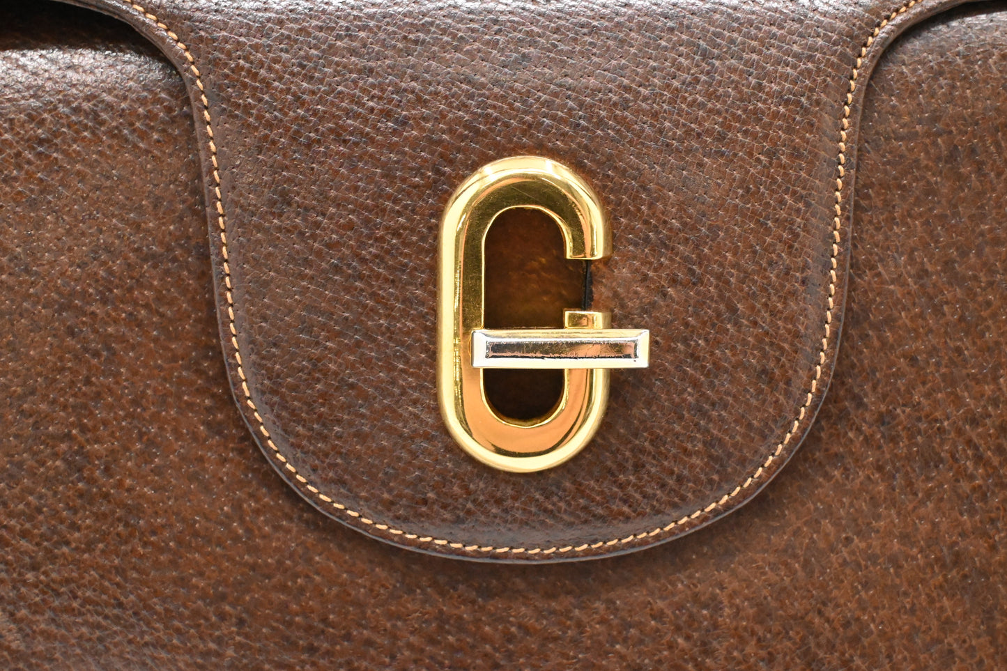 Gucci Handbag in Brown Leather