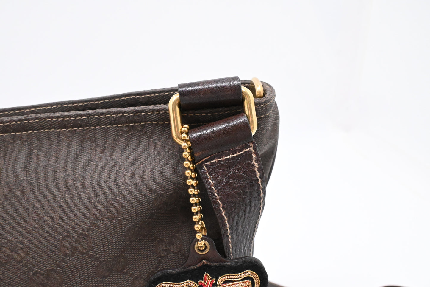 Gucci Square Crossbody in Brown GG Canvas