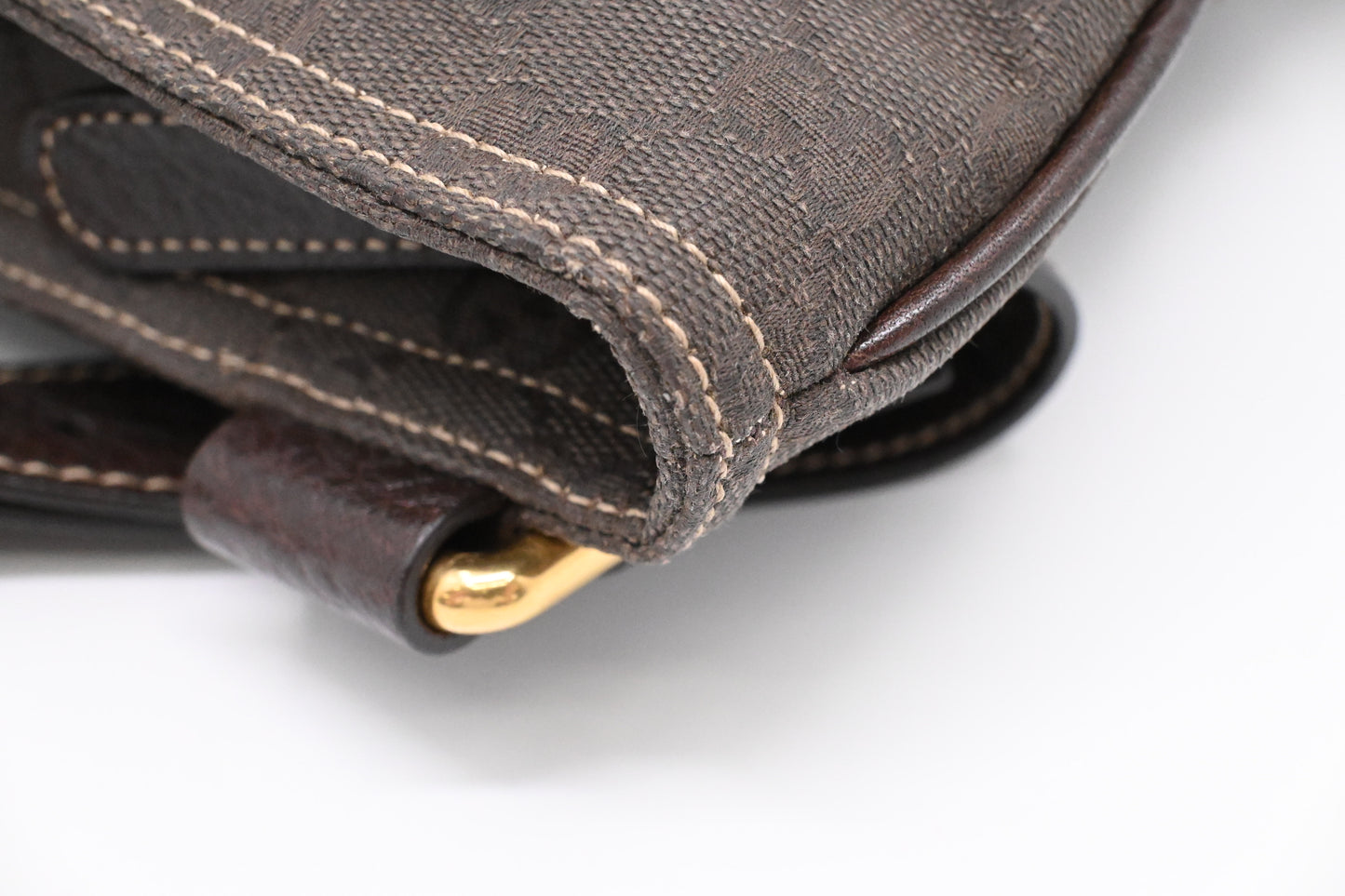 Gucci Square Crossbody in Brown GG Canvas