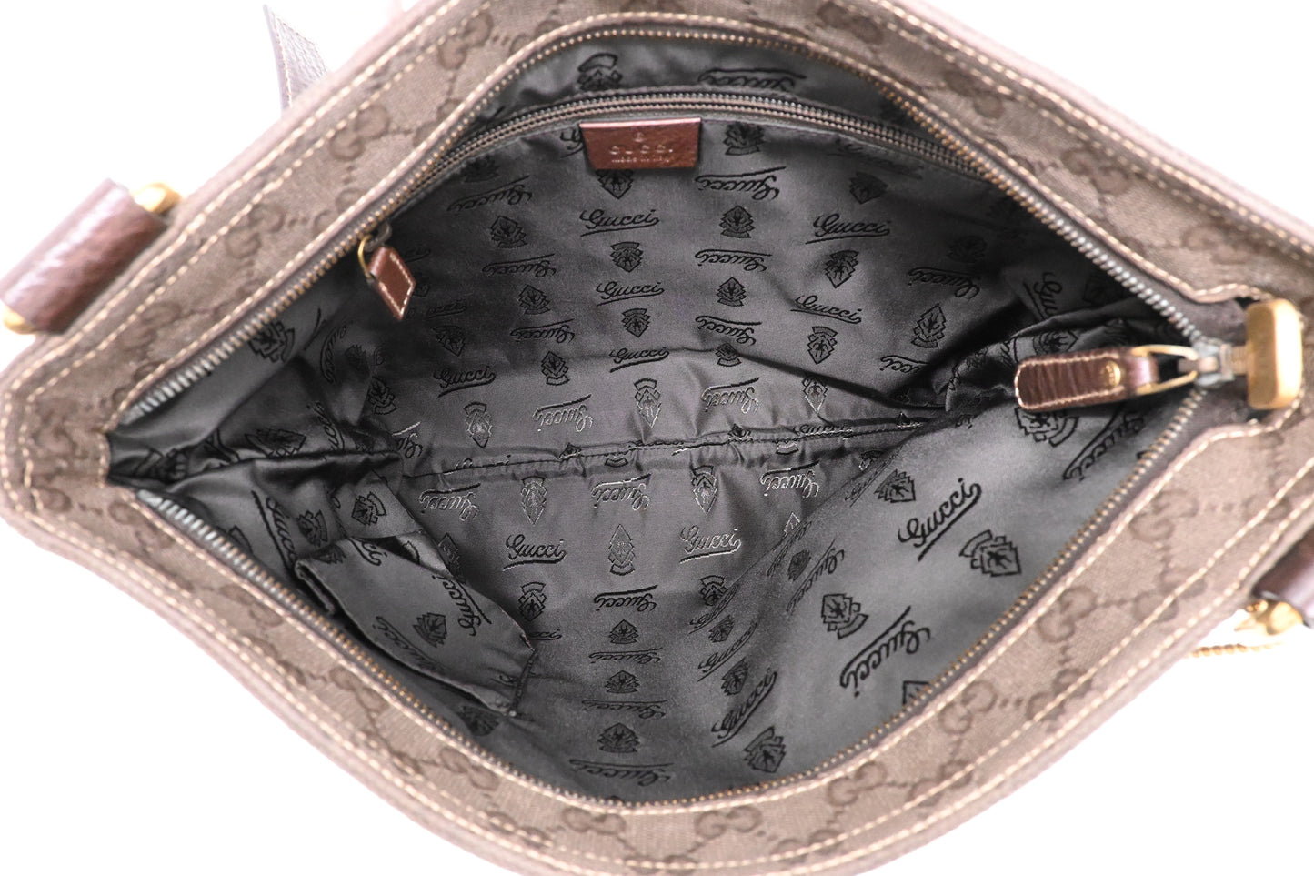 Gucci Square Crossbody in Brown GG Canvas
