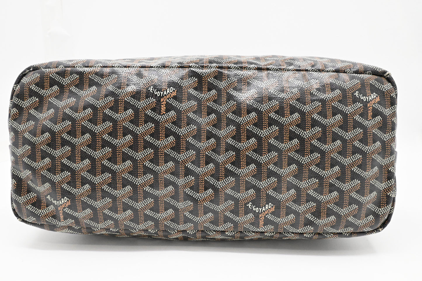 Goyard Saint Louis PM in Black Goyardine Canvas