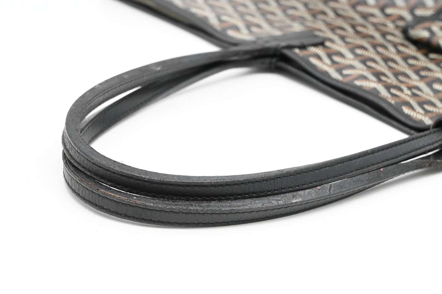 Goyard Saint Louis PM in Black Goyardine Canvas
