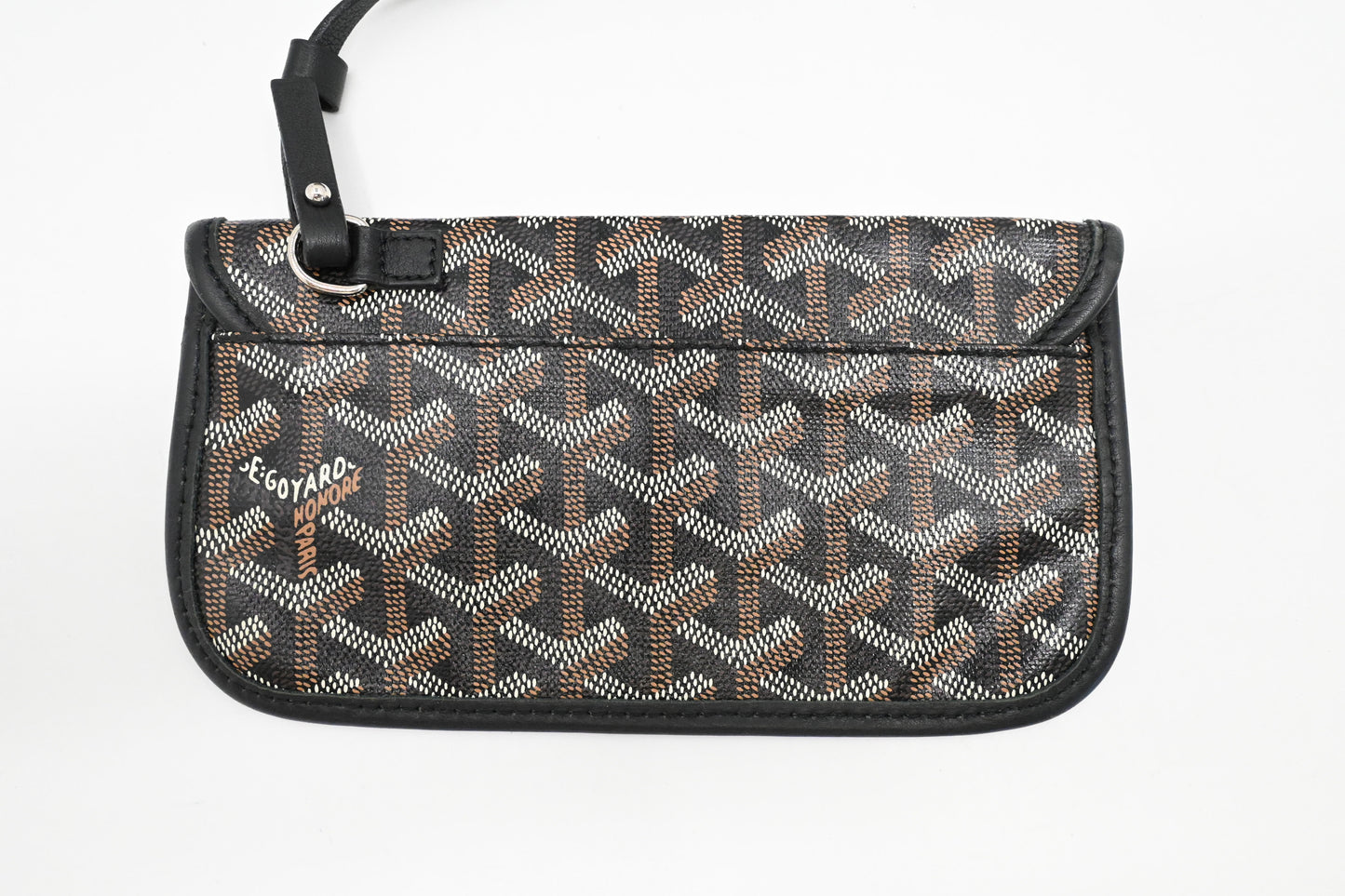 Goyard Saint Louis PM in Black Goyardine Canvas