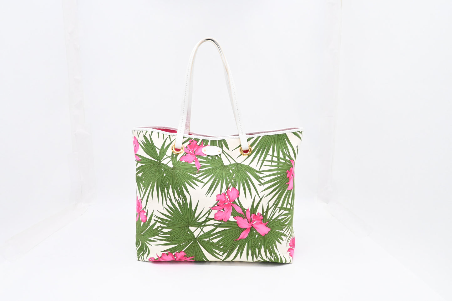 Celine Tote in Floral Canvas