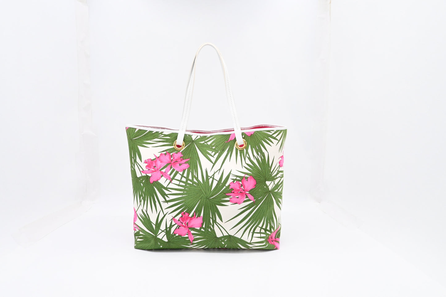 Celine Tote in Floral Canvas