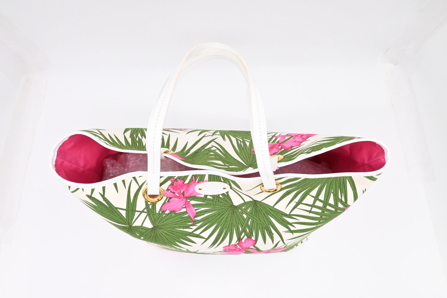 Celine Tote in Floral Canvas
