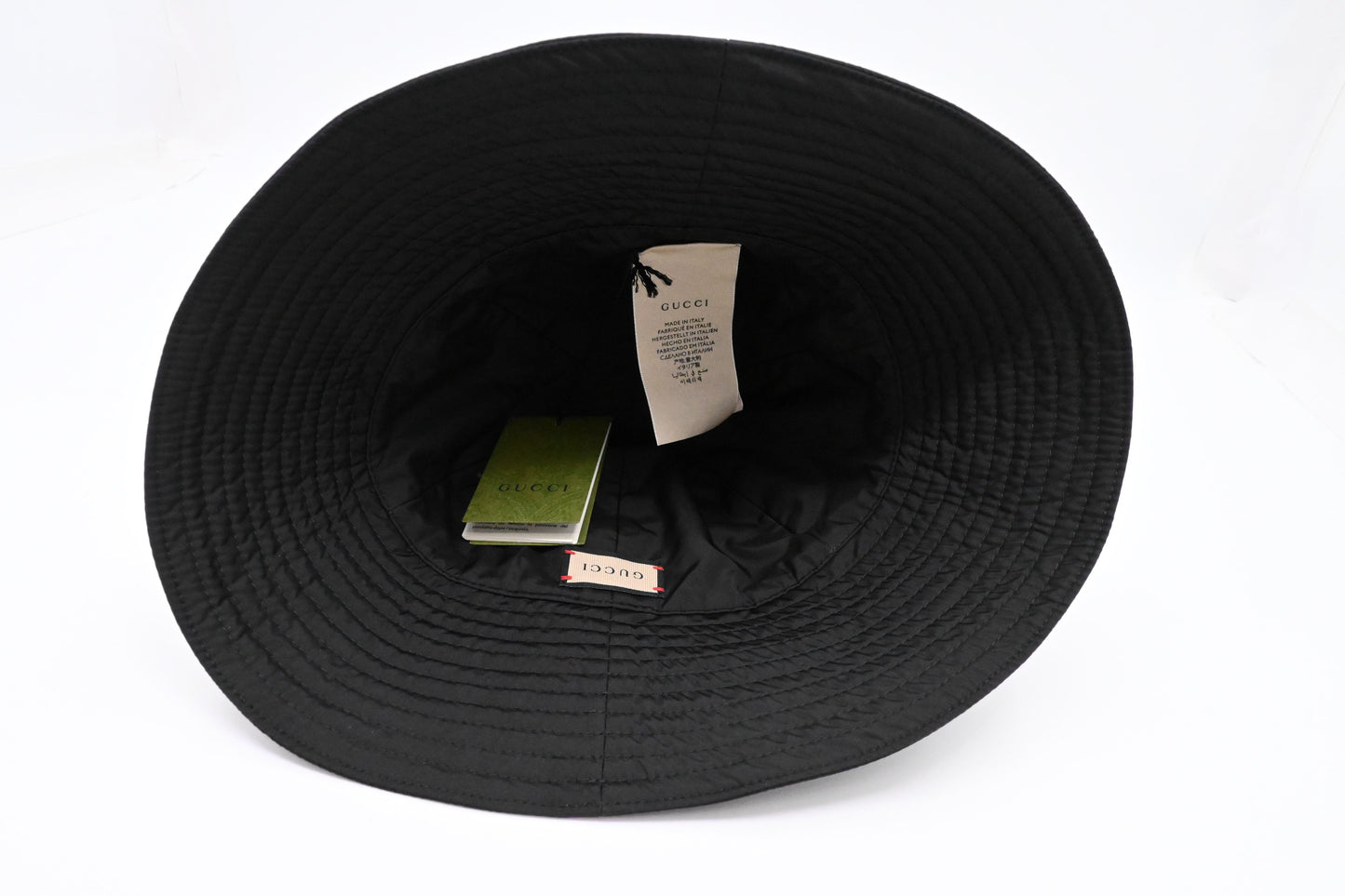 Gucci Bucket Hat in Black Polyester