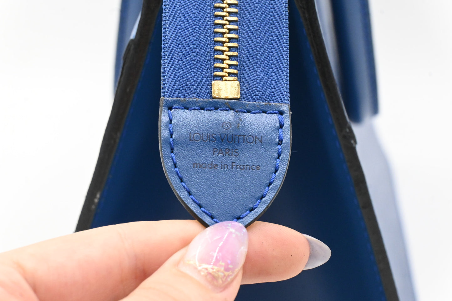 Louis Vuitton Riviera in Blue Epi Leather