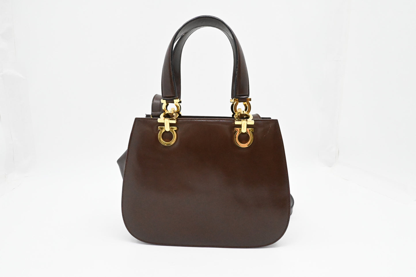 Ferragamo Handbag in Brown Leather