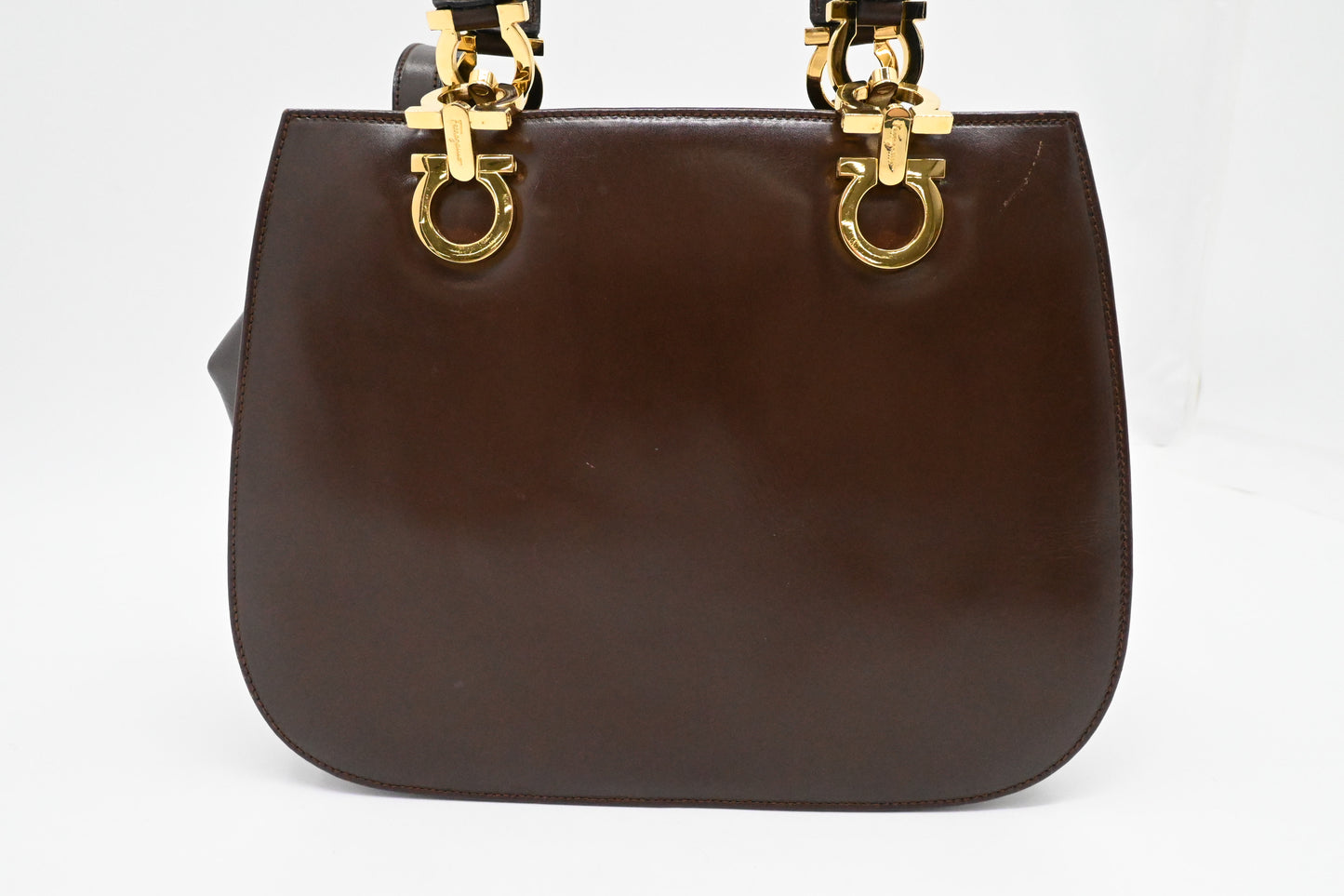 Ferragamo Handbag in Brown Leather