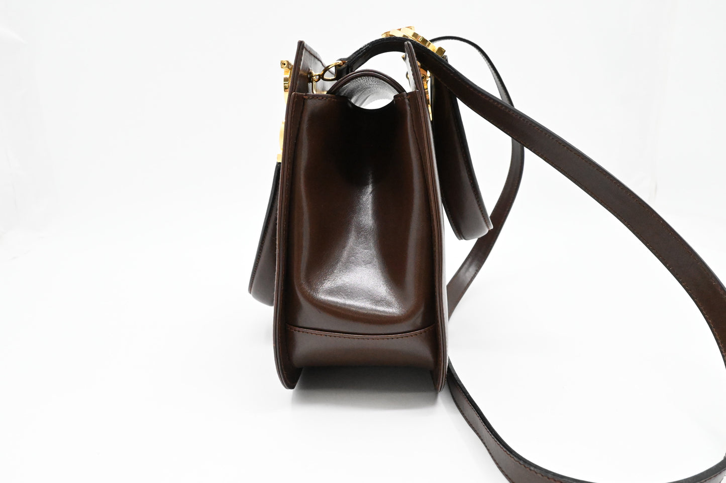 Ferragamo Handbag in Brown Leather