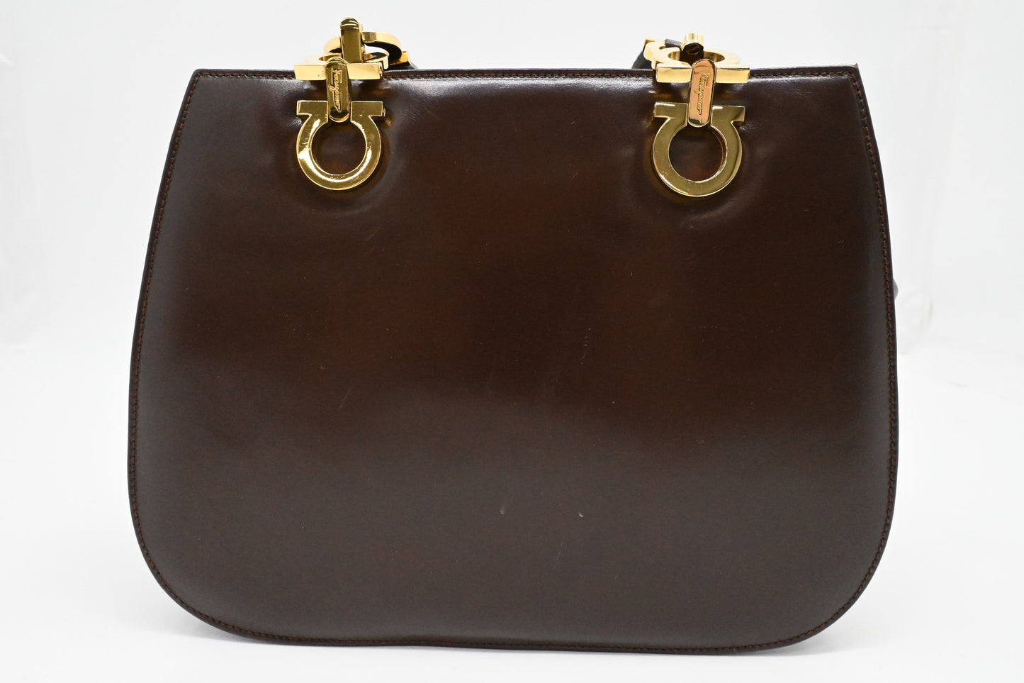 Ferragamo Handbag in Brown Leather
