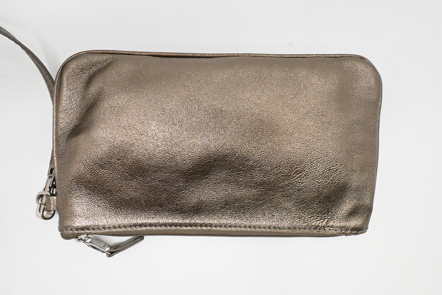 Tiffany & Co. Reversible Tote Bag in Pewter Leather