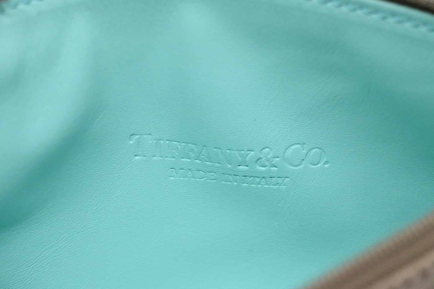 Tiffany & Co. Reversible Tote Bag in Pewter Leather