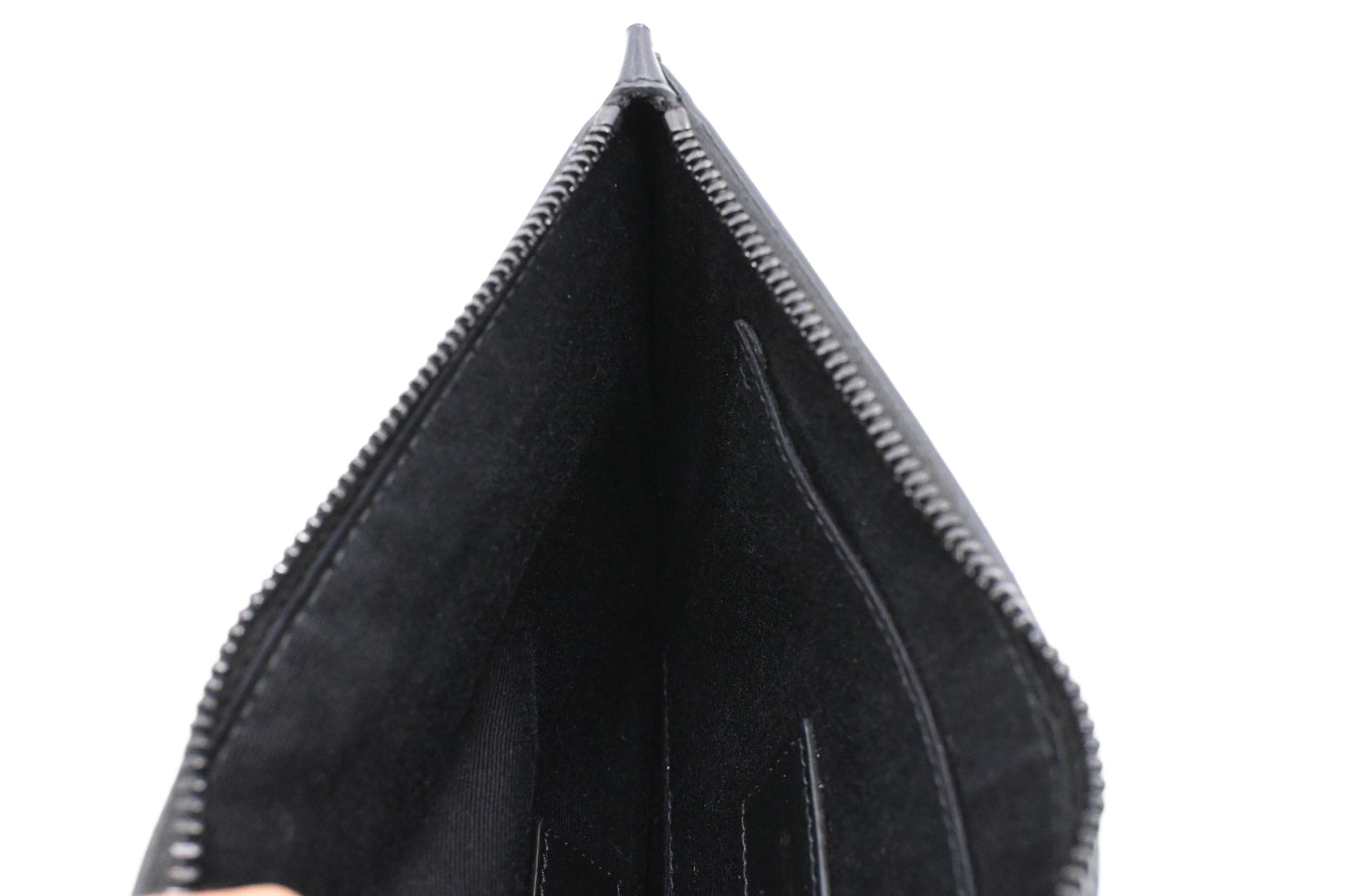 YSL Saint Laurent Wallet in Black Leather