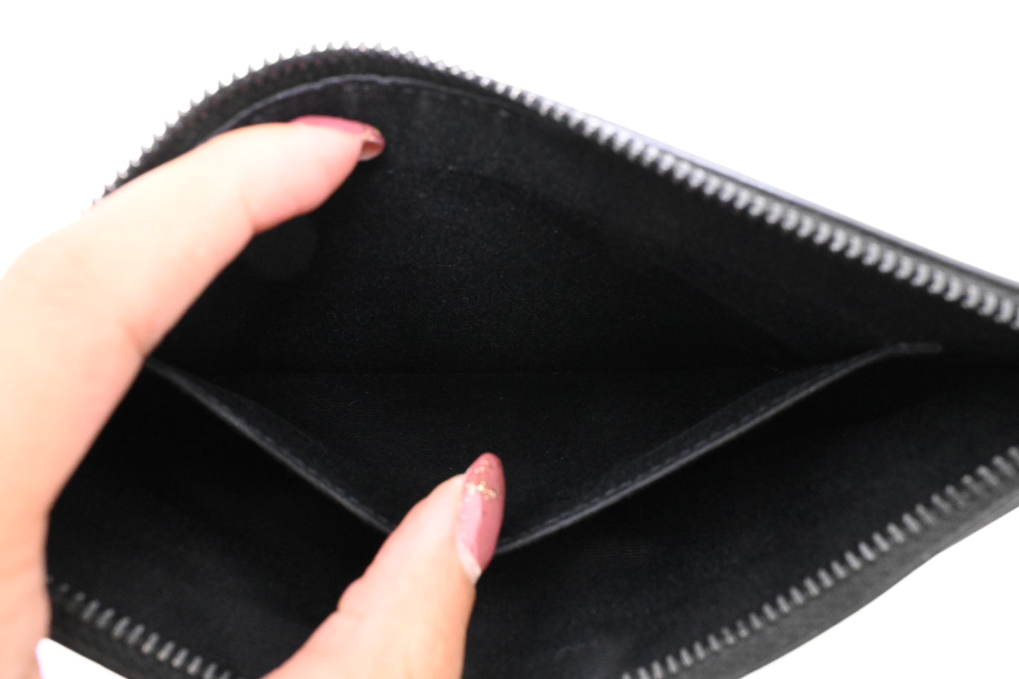 YSL Saint Laurent Wallet in Black Leather