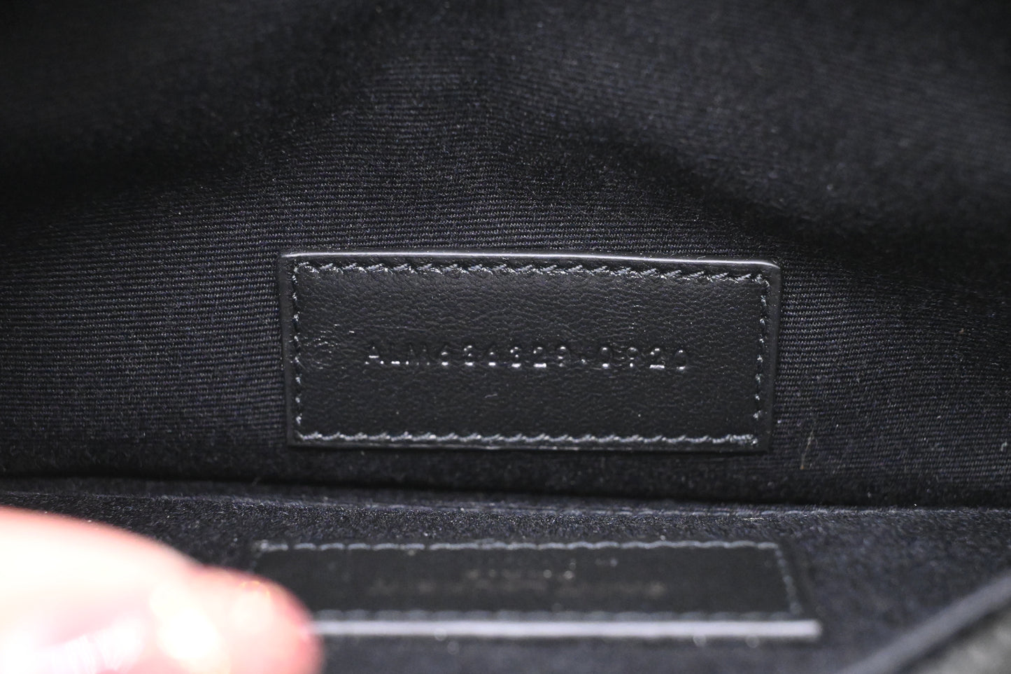 YSL Saint Laurent Wallet in Black Leather