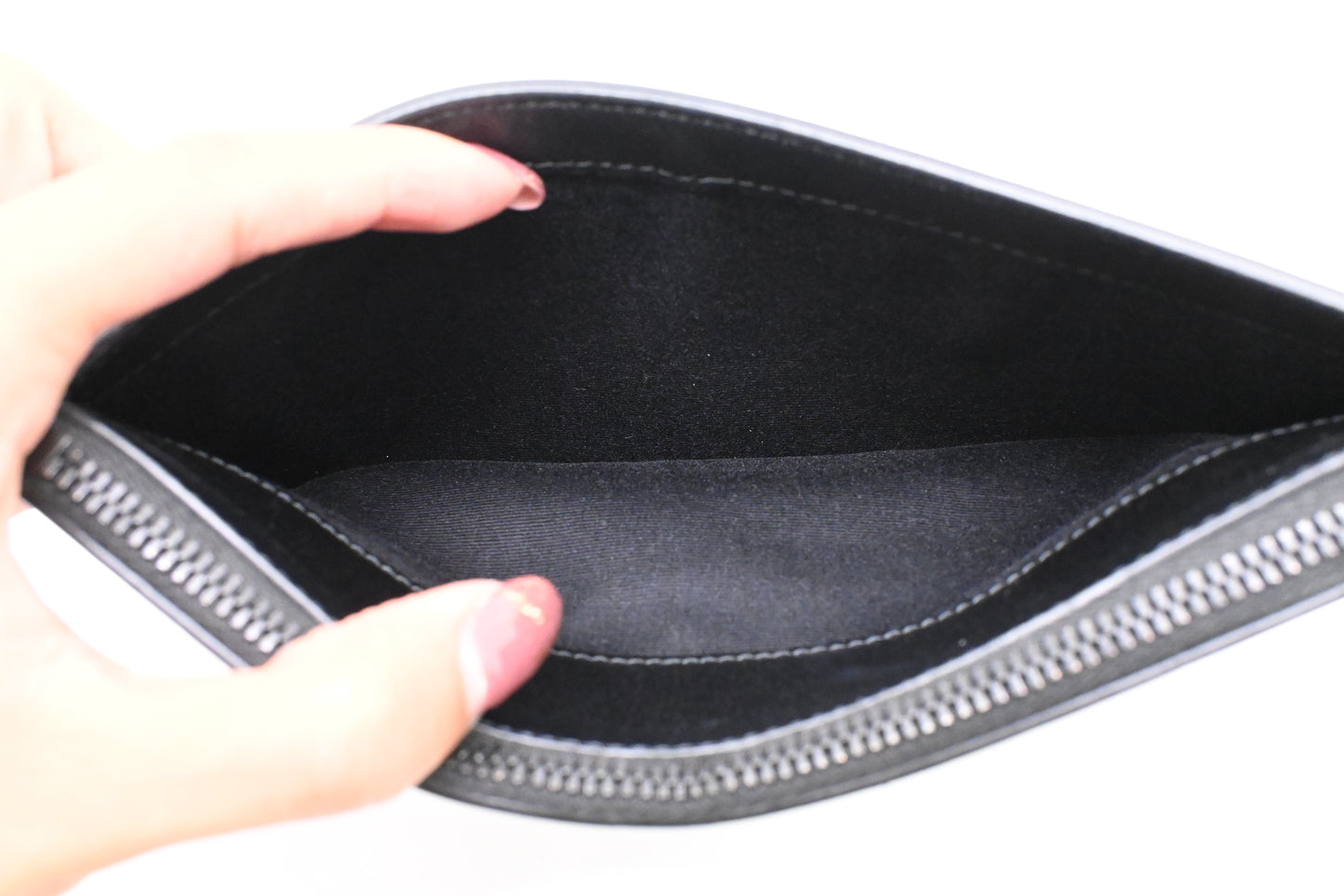 YSL Saint Laurent Wallet in Black Leather