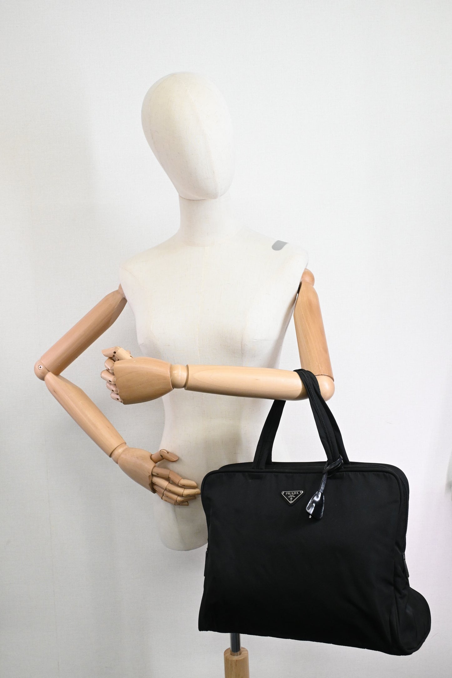 Prada Business Bag in Black Nylon