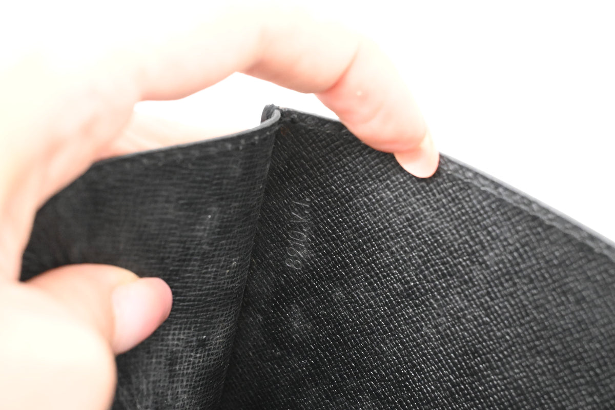Louis Vuitton Art Deco Clutch in Black Epi Leather