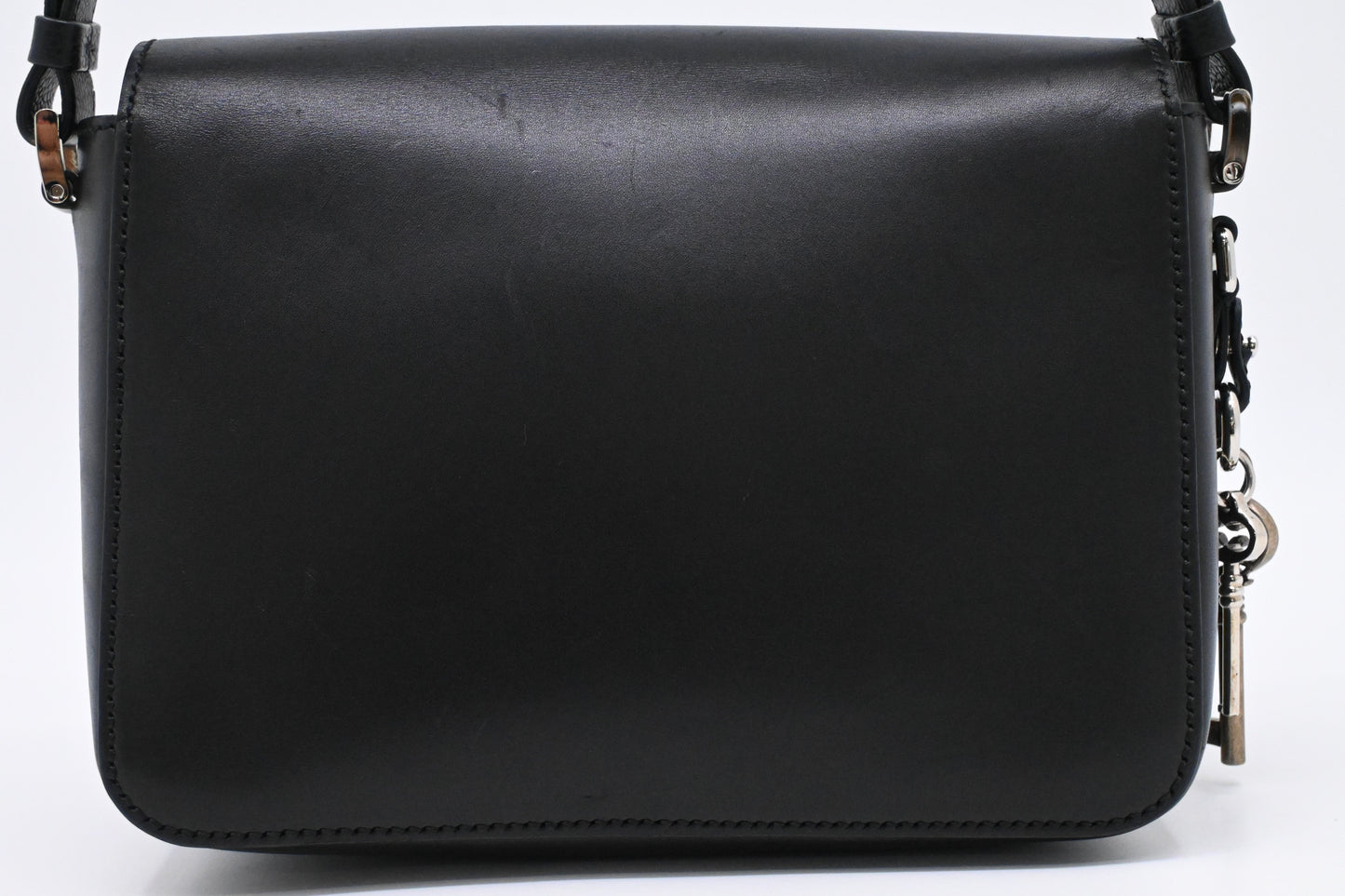 Dolce & Gabbana Handbag in Black Leather with Leopard