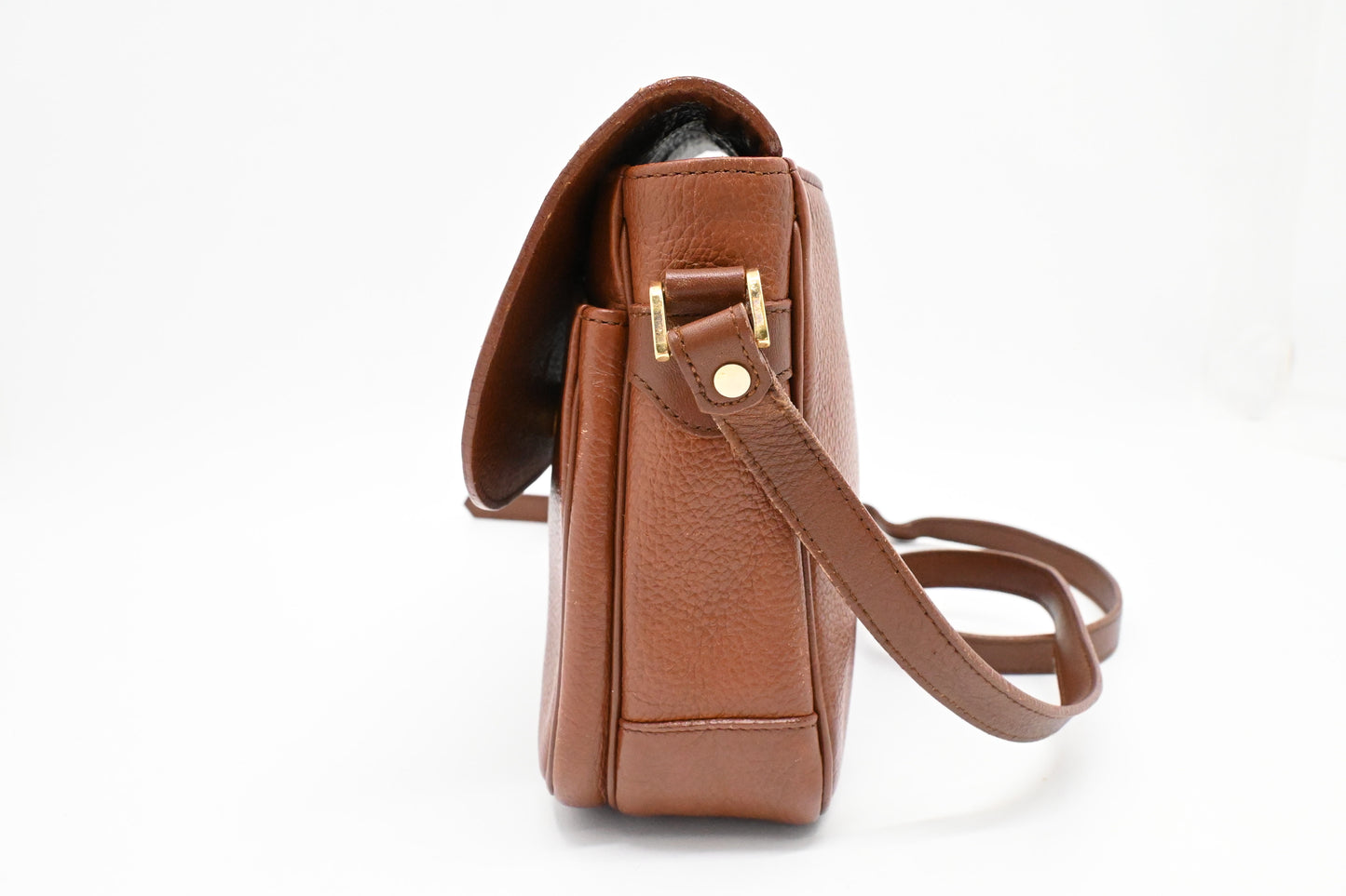 Burberry Crossbody Bag in Brown Leather