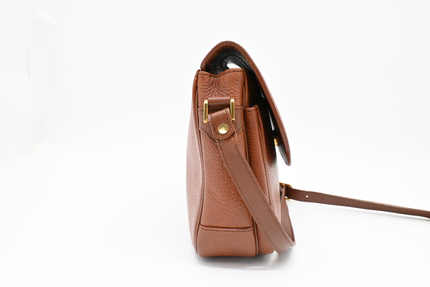 Burberry Crossbody Bag in Brown Leather