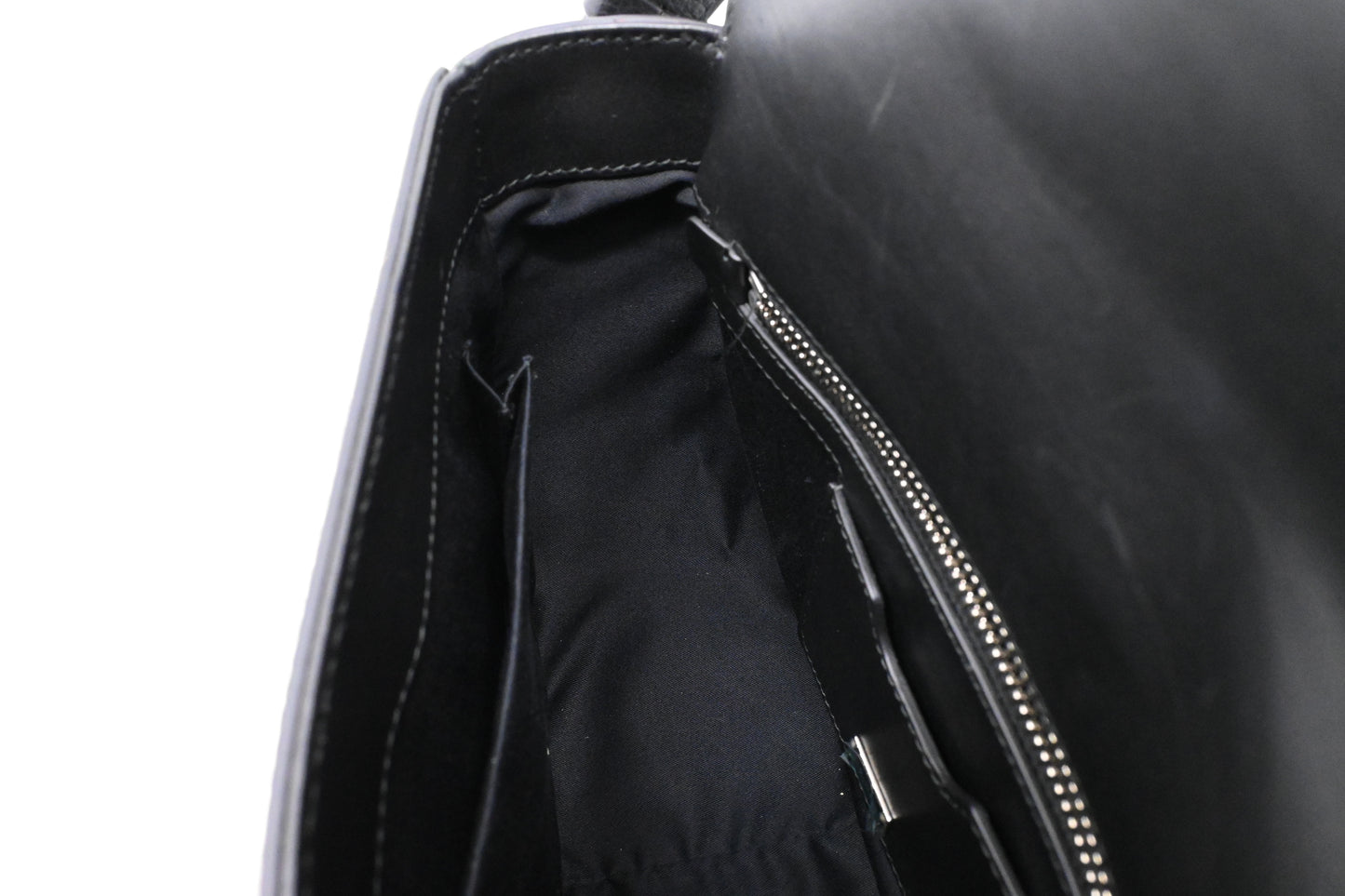 Dolce & Gabbana Handbag in Black Leather with Leopard
