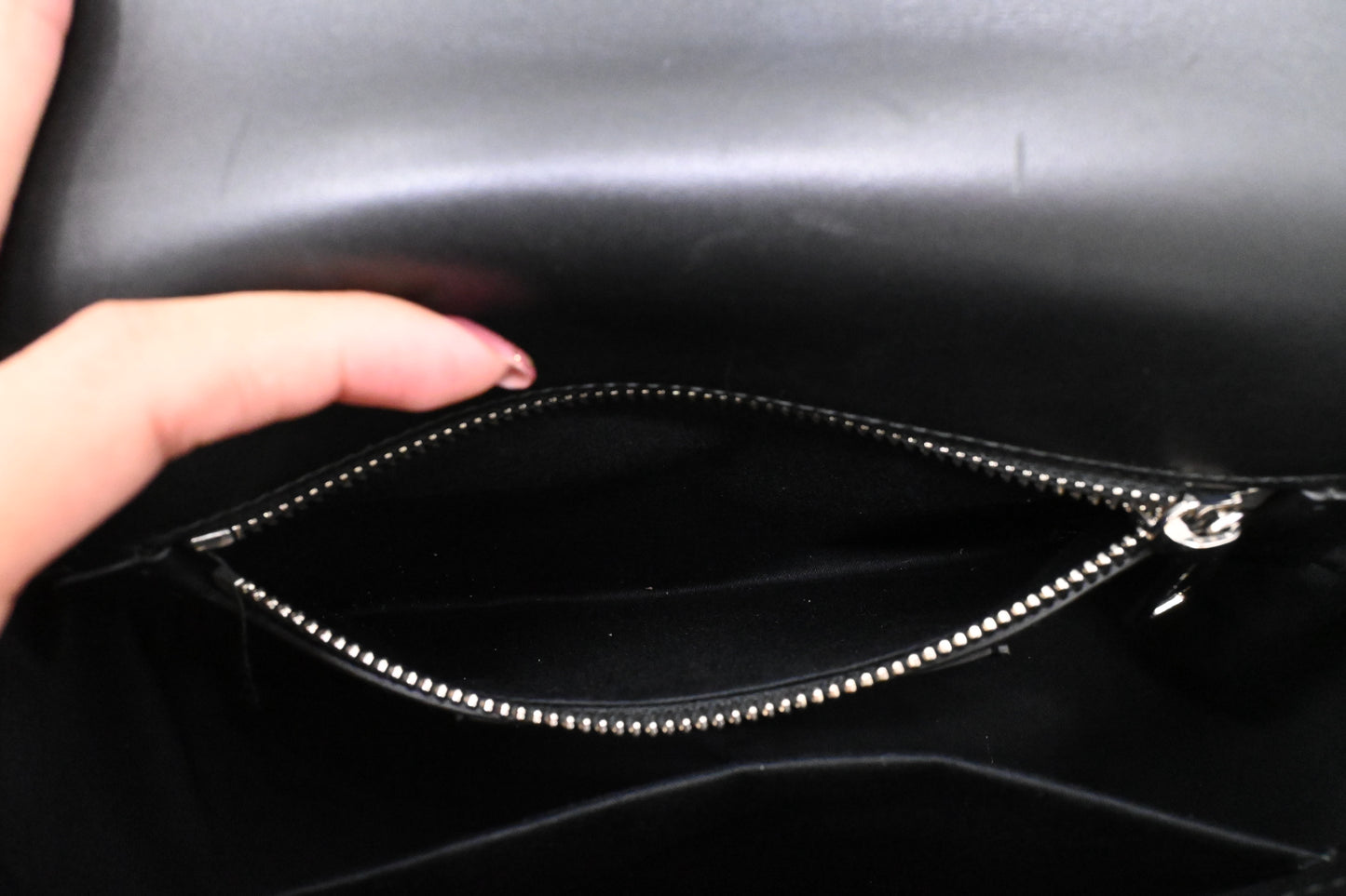 Dolce & Gabbana Handbag in Black Leather with Leopard