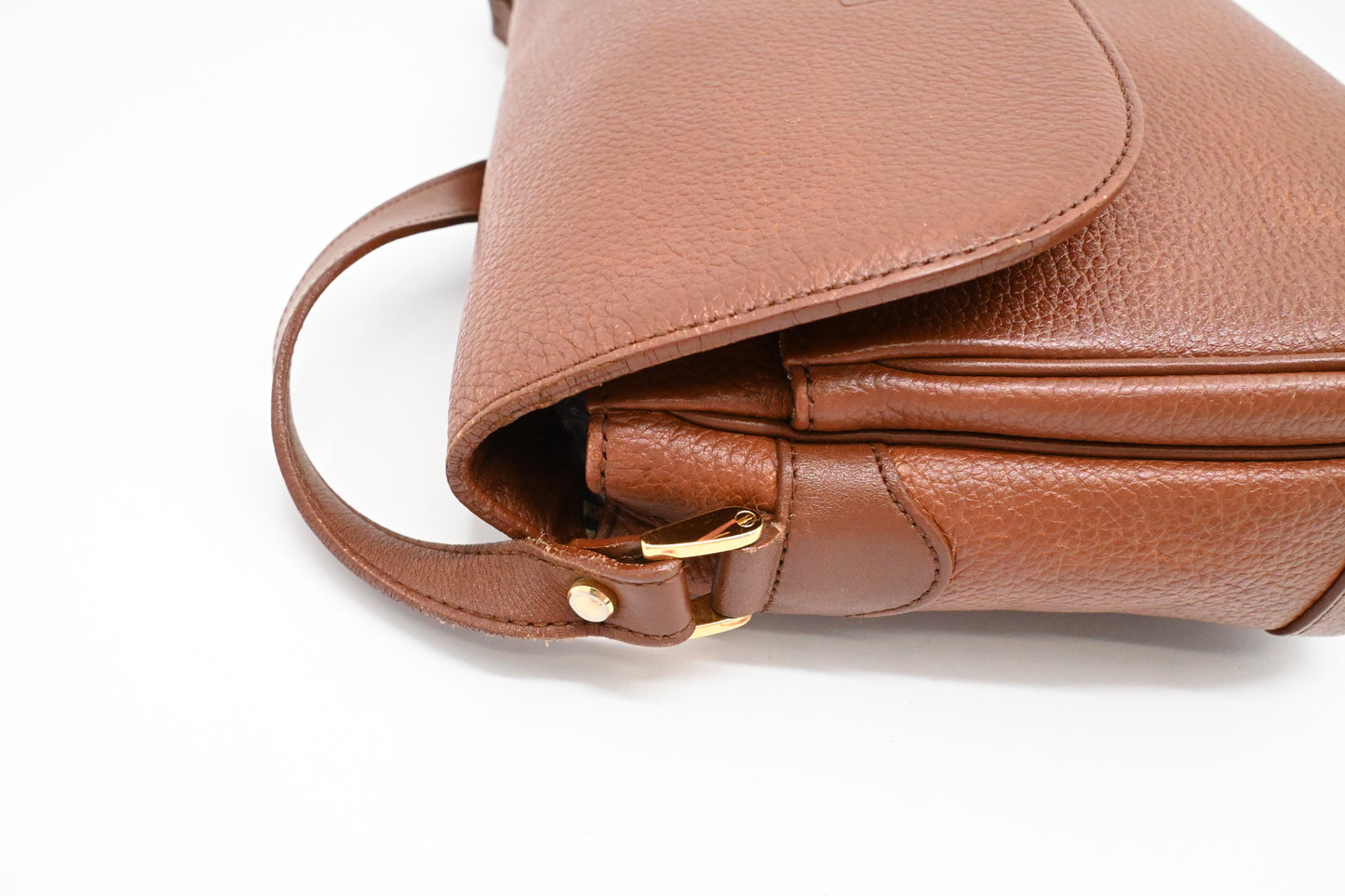 Burberry Crossbody Bag in Brown Leather