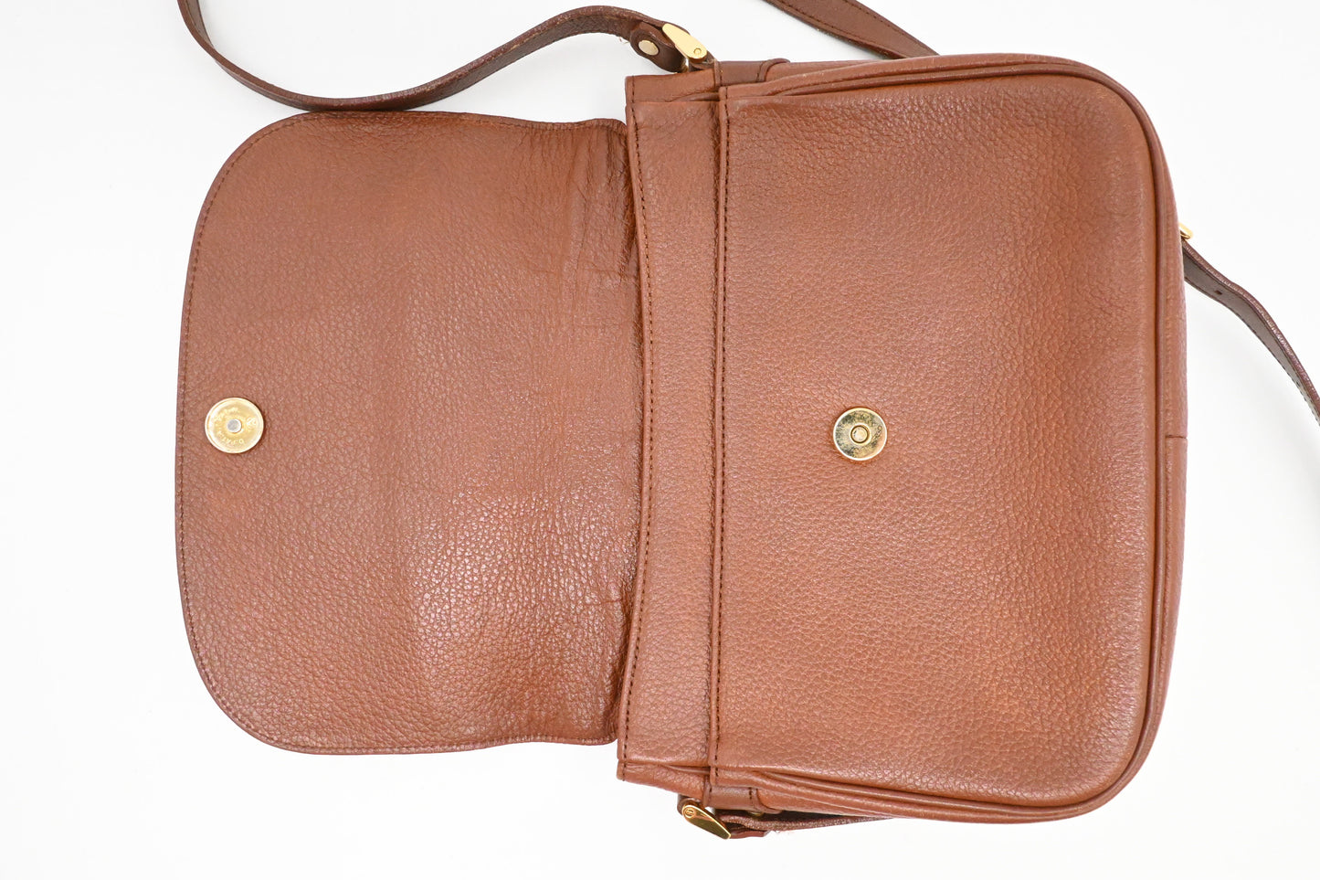 Burberry Crossbody Bag in Brown Leather